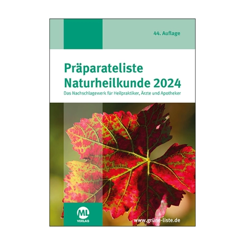 Bild von Präparateliste der Naturheilkunde 2024: Die GRÜNE Liste