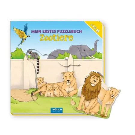 Bild von Trötsch Verlag GmbH & Co. KG: Trötsch Pappenbuch Mein erstes Puzzlebuch Zootiere