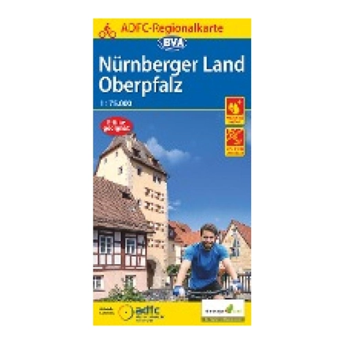 Bild von ADFC-Regionalkarte Nürnberger Land/Oberpfalz – Ihr perfekter Begleiter für E-Bike-Touren