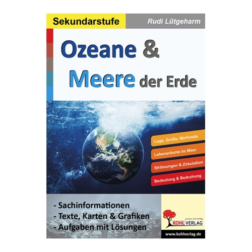 Bild von Ozeane & Meere der Erde: Ein umfassendes Arbeitsheft für den Unterricht