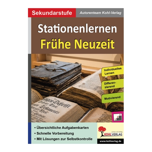 Bild von Stationenlernen Frühe Neuzeit: Individuelles Lernen - Differenzierung - Motivierend