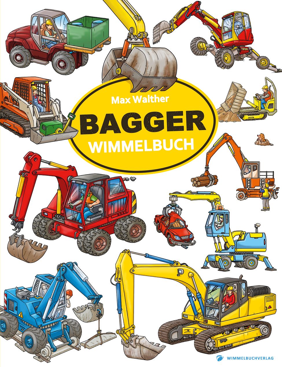 Bild von Bagger Pocket, Kinderbücher von Max Walther