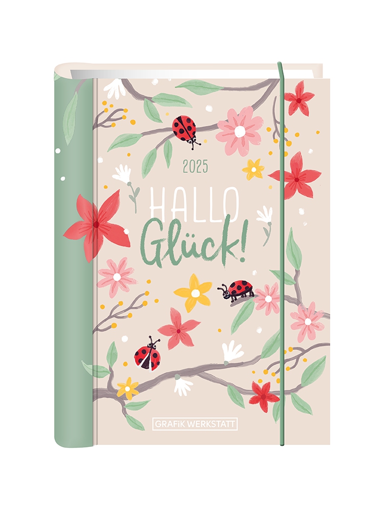 Bild von Terminplaner 2025 Hallo Glück: Terminplaner Hardcover
