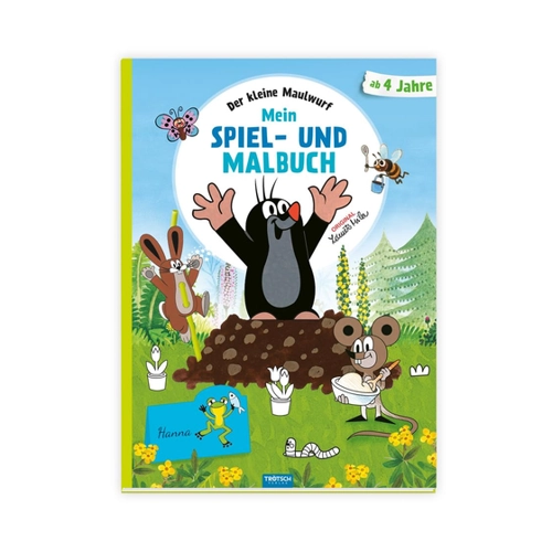 Bild von Trötsch Der kleine Maulwurf Mein Spiel- und Malbuch: Ein kreatives Abenteuer für Kinder