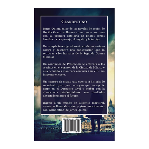 Bild von Clandestino – Ein fesselndes Buch von James Quinn