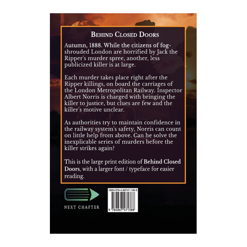 Bild von Brian L. Porter: Behind Closed Doors, Large Print Edition