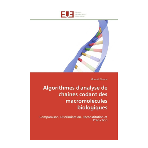 Bild von Algorithmes d'analyse de chaînes codant des macromolécules biologiques