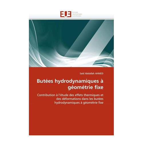 Bild von Butées hydrodynamiques à géométrie fixe: Ein umfassender Überblick
