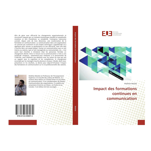 Bild von Impact des formations continues en communication von Mokhtar Belarbi