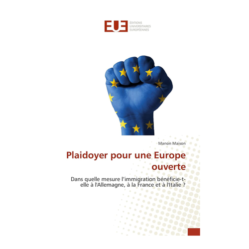 Bild von Plaidoyer pour une Europe ouverte: Manon Maison