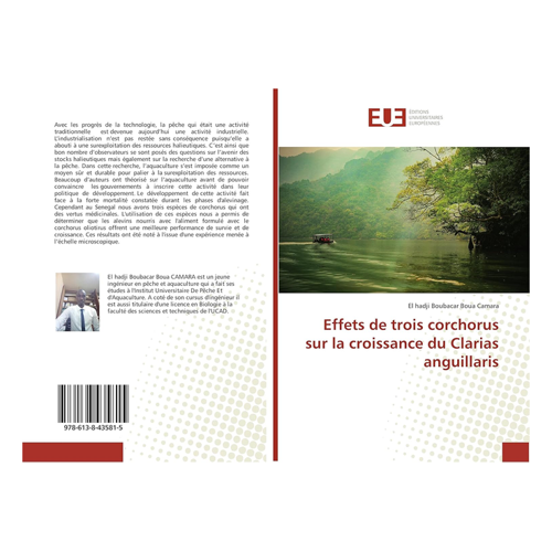 Bild von Effets de trois corchorus sur la croissance du Clarias anguillaris