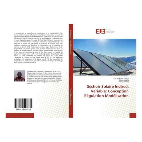 Bild von Séchoir Solaire Indirect Variable: Conception Régulation Modélisation