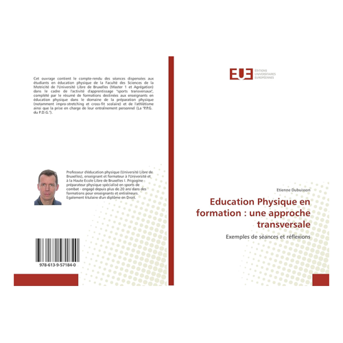 Bild von Education Physique en formation: une approche transversale