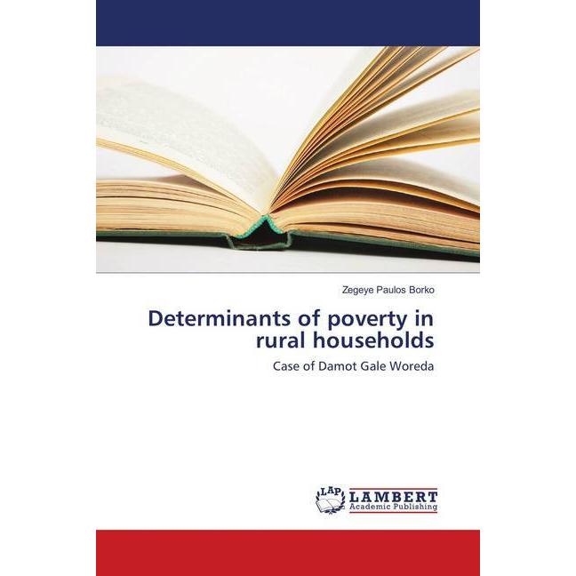 Bild von Determinants of poverty in rural households, Fachbücher von Zegeye Paulos Borko