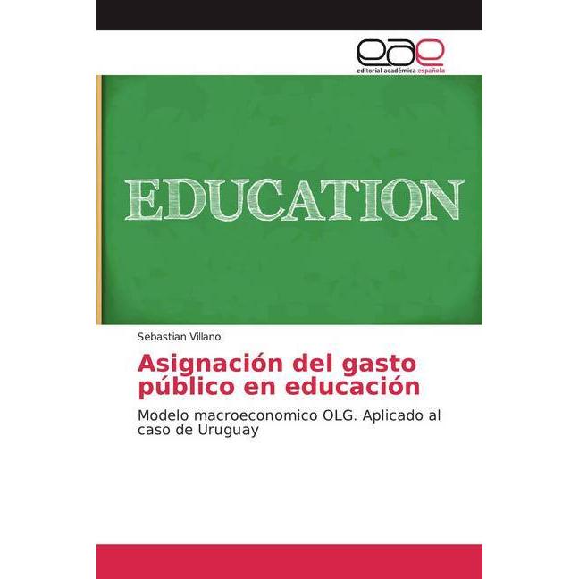 Bild von Asignación del gasto público en educación, Fachbücher von Sebastian Villano