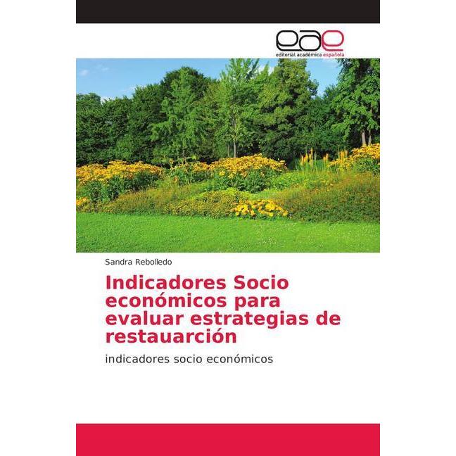 Bild von Indicadores Socio económicos para evaluar estrategias de restauarción, Fachbücher von Sandra Rebolledo