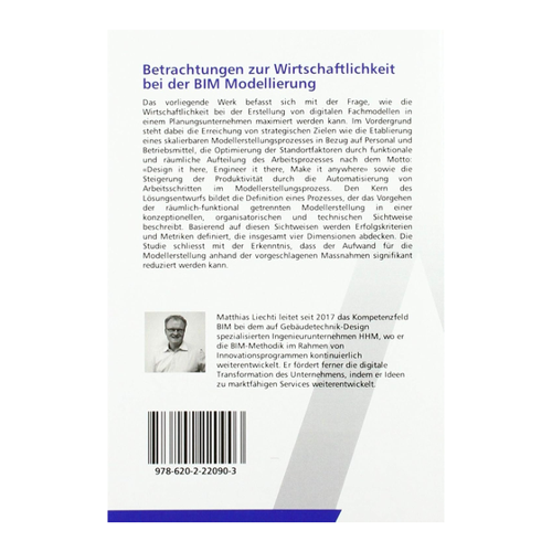 Bild von Matthias Liechti: Betrachtungen zur Wirtschaftlichkeit bei der BIM Modellierung