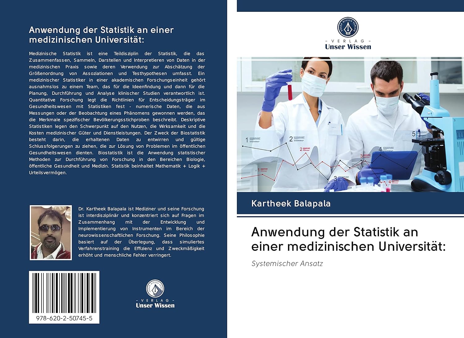 Bild von Anwendung der Statistik an einer medizinischen Universität:, Fachbücher von Kartheek Balapala