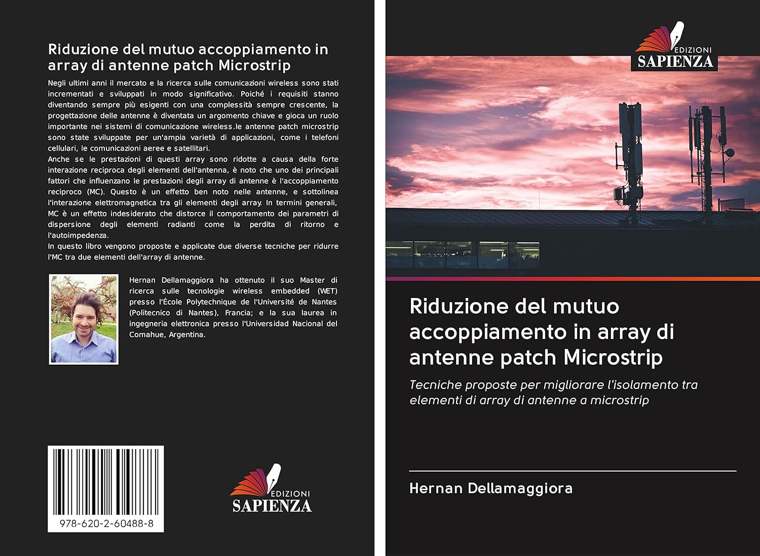 Bild von Riduzione del mutuo accoppiamento in array di antenne patch Microstrip: Tecniche proposte per migliorare l'isolamento tra elementi di array di antenne a microstrip