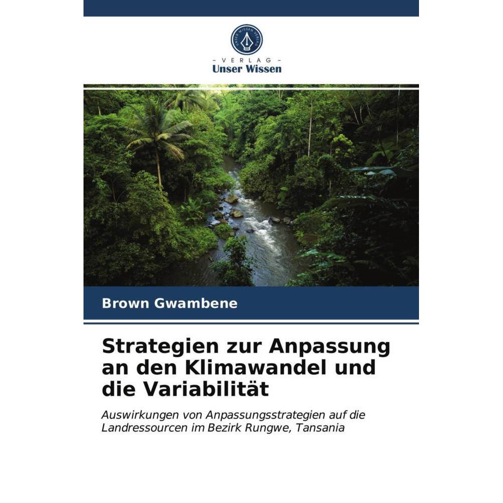Bild von Strategien zur Anpassung an den Klimawandel und die Variabilität, Fachbücher von Brown Gwambene