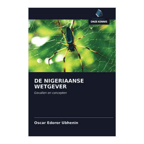 Bild von DE NIGERIAANSE WETGEVER: Gevallen en concepten - Ein umfassender Leitfaden