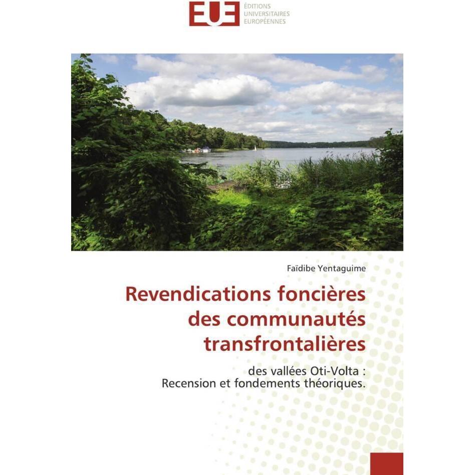 Bild von Revendications foncières des communautés transfrontalières, Fachbücher von Faïdibe Yentaguime