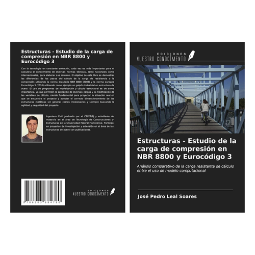 Bild von Estructuras - Estudio de la carga de compresión in NBR 8800 und Eurocódigo 3