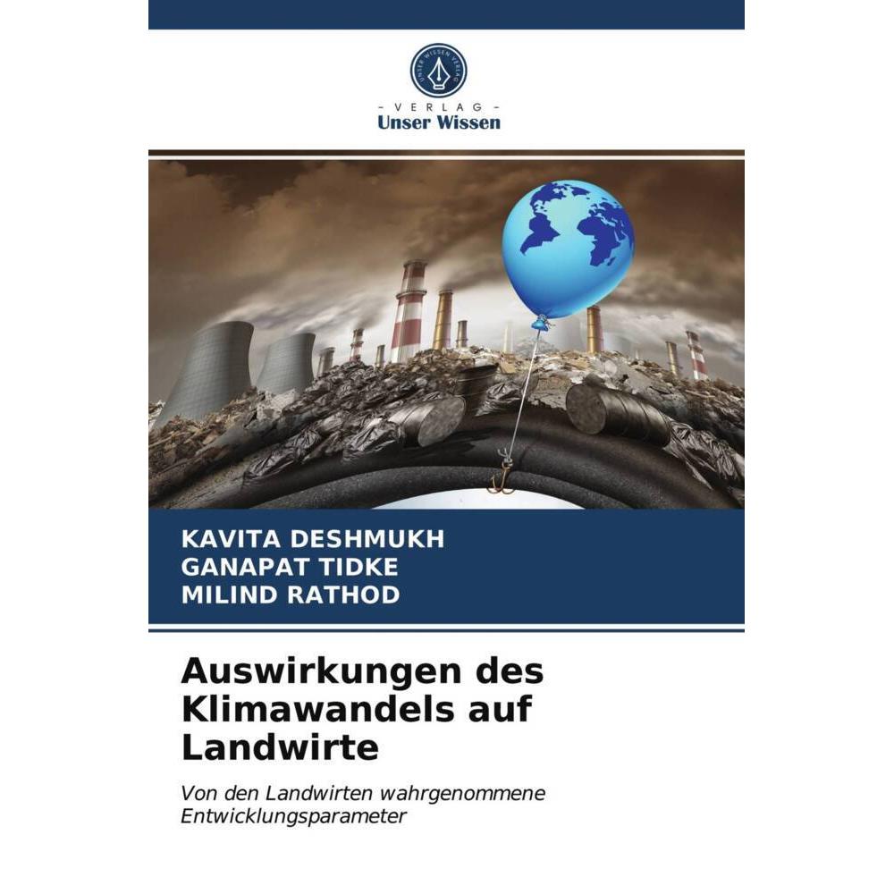Bild von Auswirkungen des Klimawandels auf Landwirte, Fachbücher von Kavita Deshmukh, Ganapat Tidke, Milind Rathod