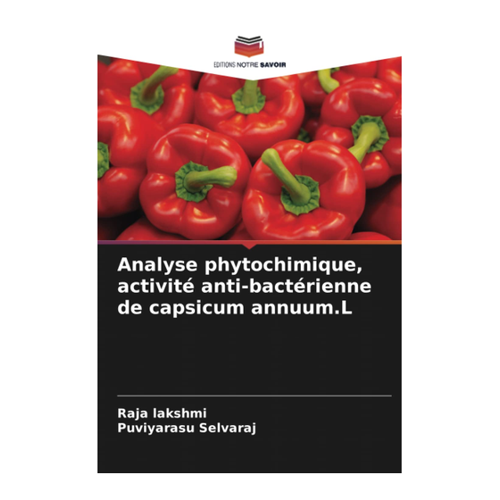 Bild von Analyse phytochimique und antibakterielle Aktivität von Capsicum annuum