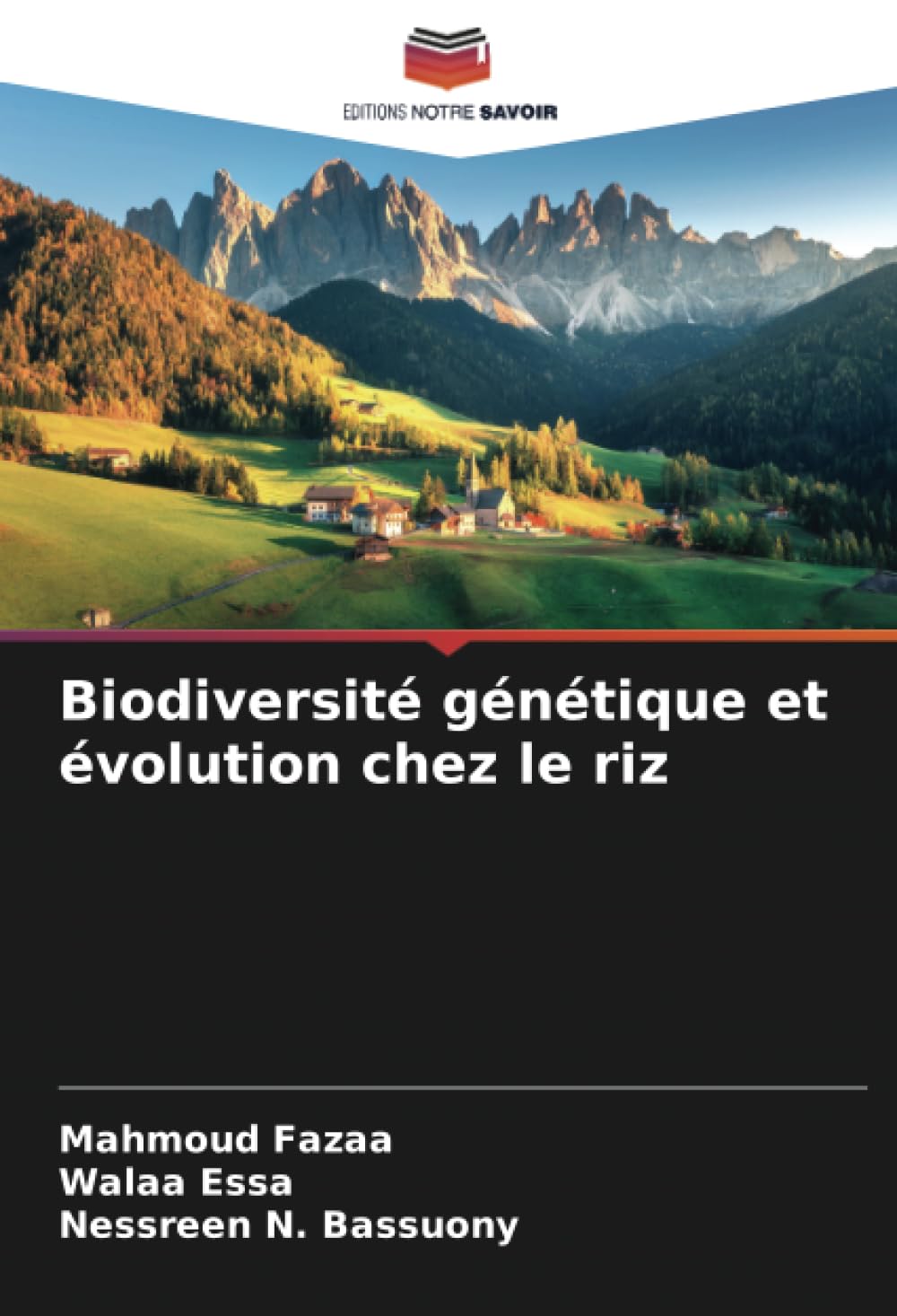 Bild von Fazaa, Mahmoud: Biodiversité génétique et évolution chez le riz