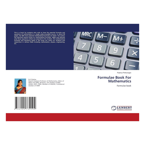 Bild von Formulae Book For Mathematics: Ein umfassender Leitfaden