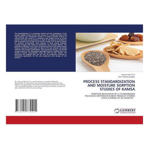 Bild von PROCESS STANDARDIZATION AND MOISTURE SORPTION STUDIES OF KAMSA – Eine umfassende Untersuchung