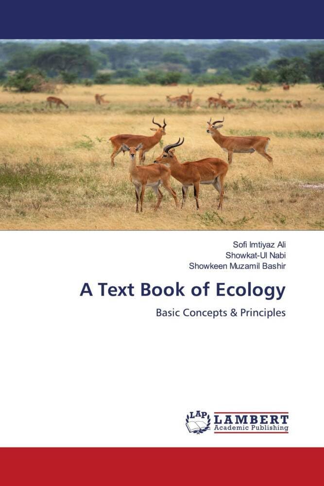 Bild von A Text Book of Ecology: Basic Concepts & Principles