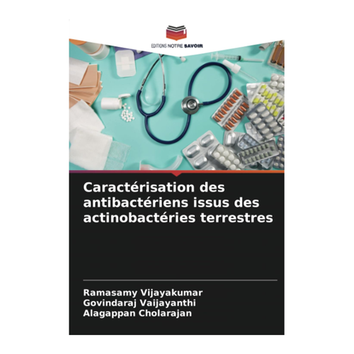 Bild von Caractérisation des antibactériens issus des actinobactéries terrestres von Ramasamy Vijayakumar