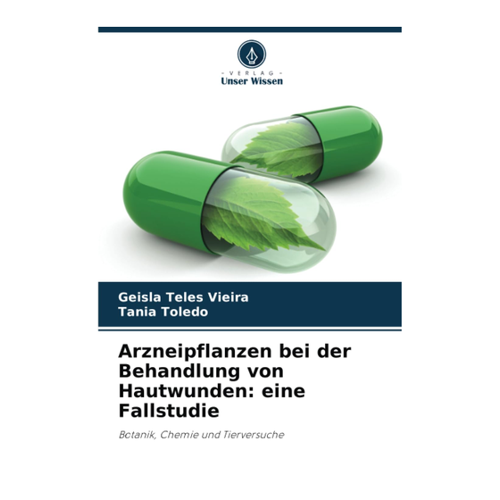Bild von Arzneipflanzen bei der Behandlung von Hautwunden: Eine Fallstudie von Geisla Teles Vieira
