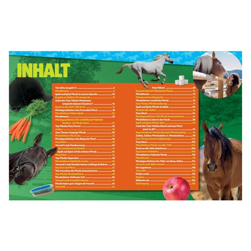Bild von Alles über Pferde – Lustige Fakten, tolle Infos, coole Spiele, blöde Witze und mehr!