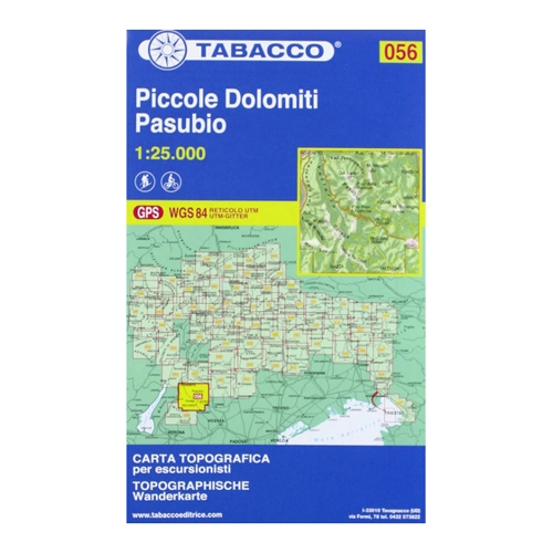 Bild von Tabacco Piccole Dolomiti - Pasubio 056 Wanderkarte