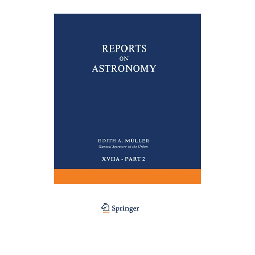 Bild von Reports on Astronomy: Transactions of the International Astronomical Union Volume XVIIA ― Part 2