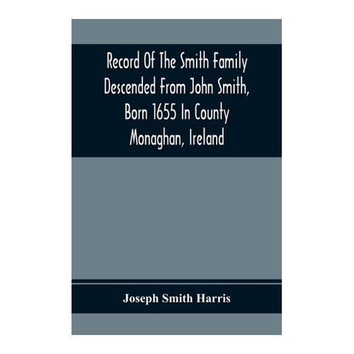 Bild von Record Of The Smith Family – Genealogie und Geschichte
