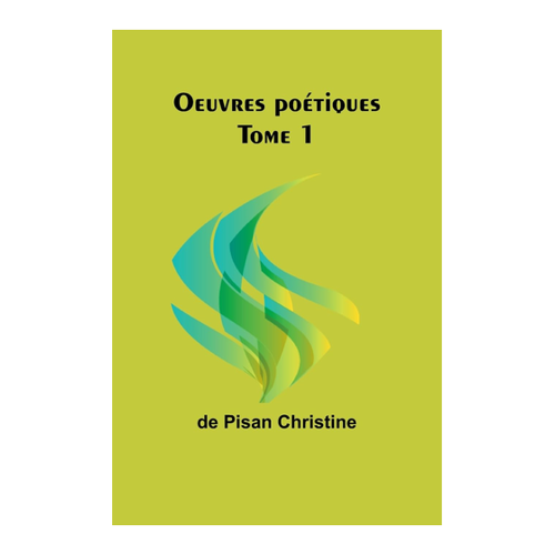 Bild von Oeuvres poétiques Tome 1 von Christine De Pisan