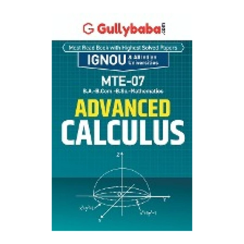 Bild von MTE-07 Advanced Calculus von Gullybaba Publishing