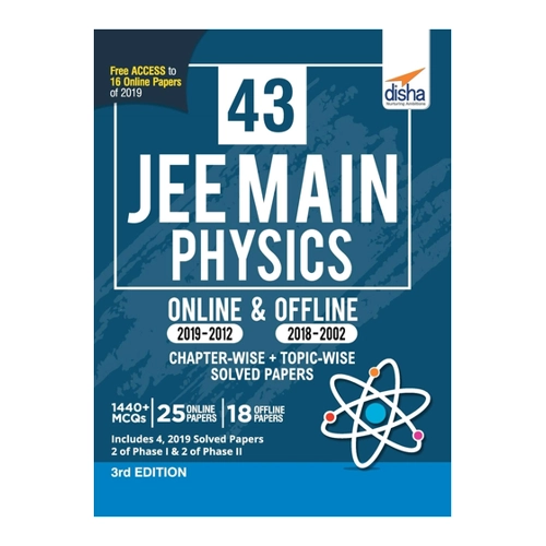 Bild von 43 JEE Main Physics Online & Offline Chapter-wise + Topic-wise Solved Papers 3rd Edition