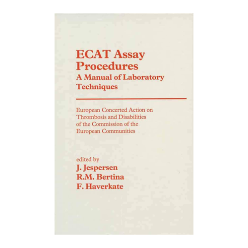 Bild von Ecat Assay Procedures: A Manual of Laboratory Techniques