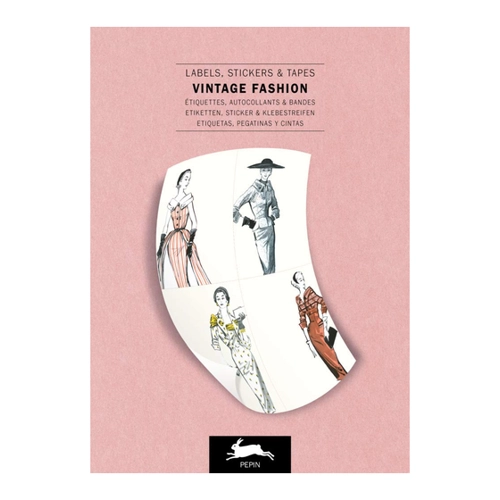 Bild von Vintage Fashion: Label and Sticker Book