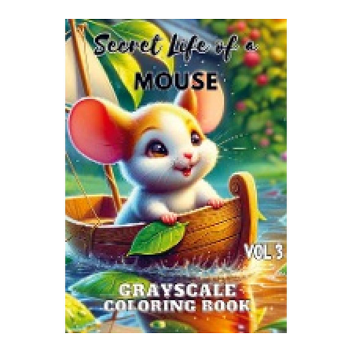 Bild von Nori Art Coloring: Secret Life of a Mouse Vol 3 – Ein kreatives Abenteuer für Künstler und Coloristen