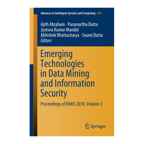 Bild von Emerging Technologies in Data Mining and Information Security