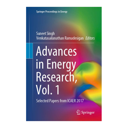 Bild von Advances in Energy Research, Vol. 1: Selected Papers from ICAER 2017