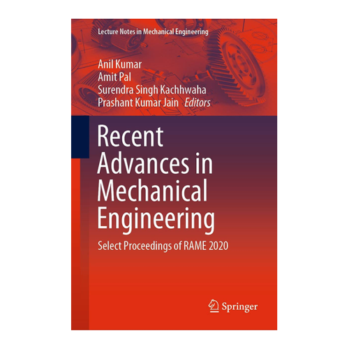 Bild von Recent Advances in Mechanical Engineering: Select Proceedings of RAME 2020