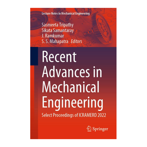 Bild von Recent Advances in Mechanical Engineering: ICRAMERD 2022