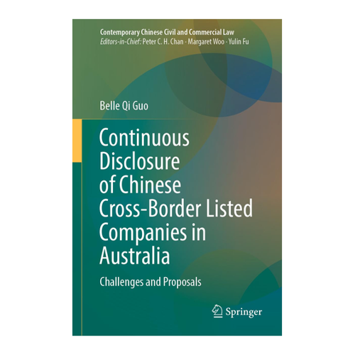 Bild von Continuous Disclosure of Chinese Cross-Border Listed Companies in Australia